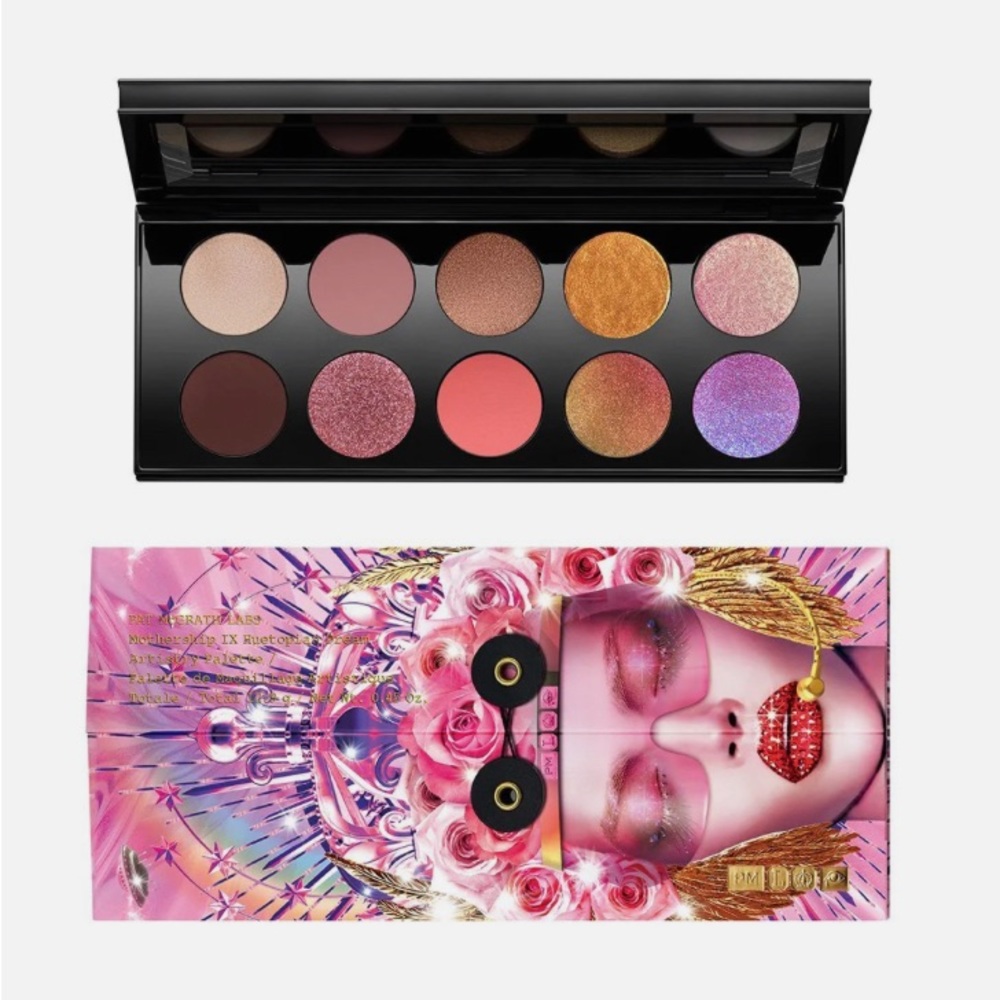 Pat McGrath Mothership IX eyeshadow palette huetopian dream